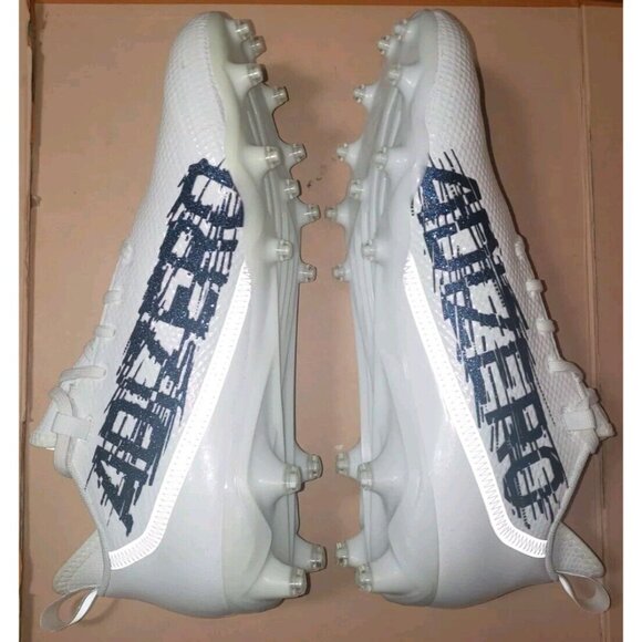 ADIDAS ADIZERO FOOTBALL CLEATS MEN\'S SIZE 15 WHITE/BLUE HP8756 NEW main image 8